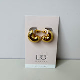 Half Bubble Earring