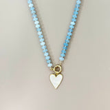 Pretty in Blue Pendant Necklace